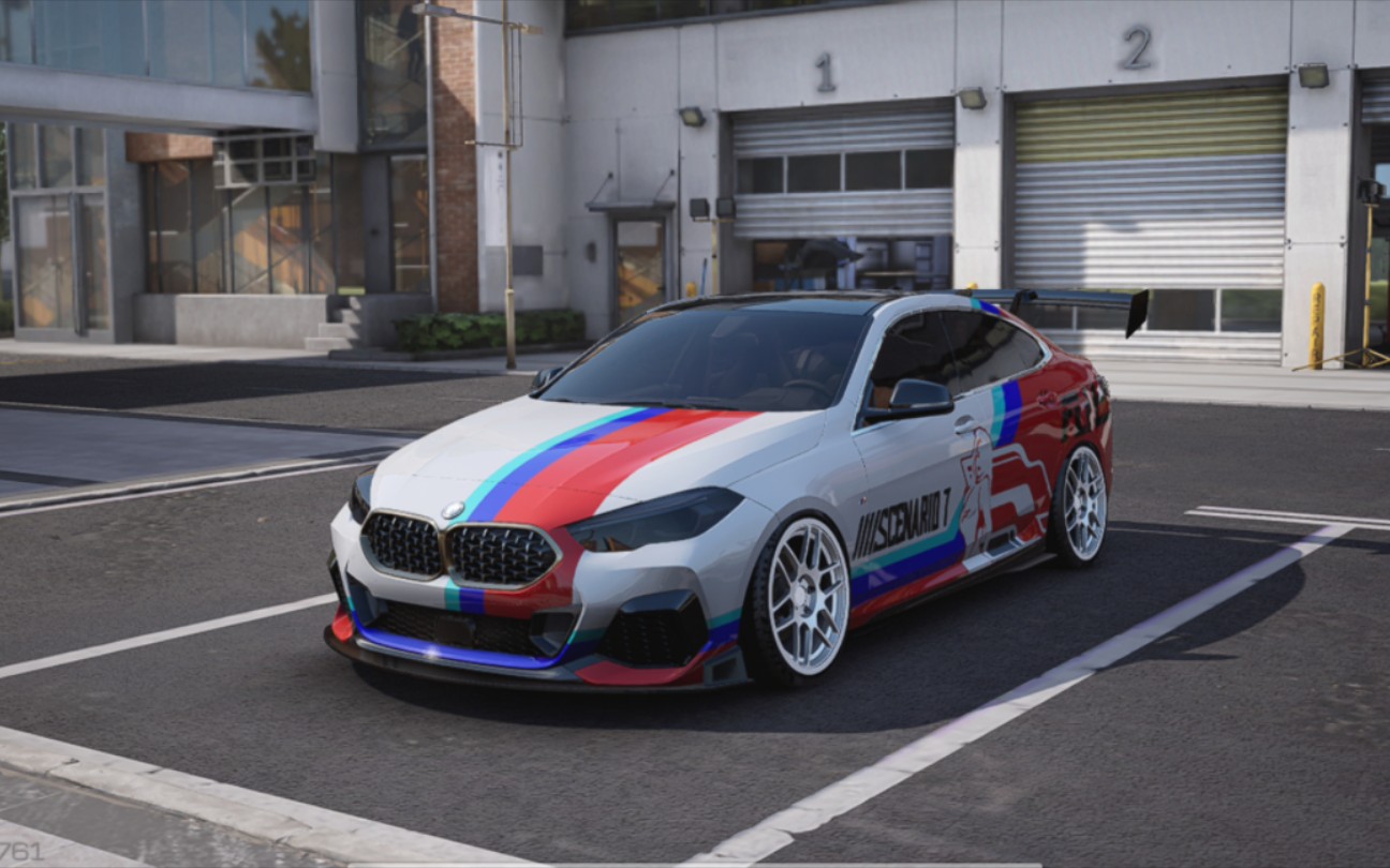 最新宝马m2涂装