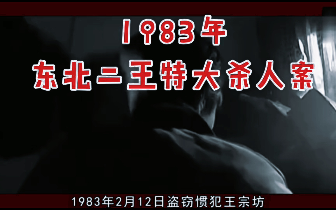 [图]1983年东北二王特大杀人案件