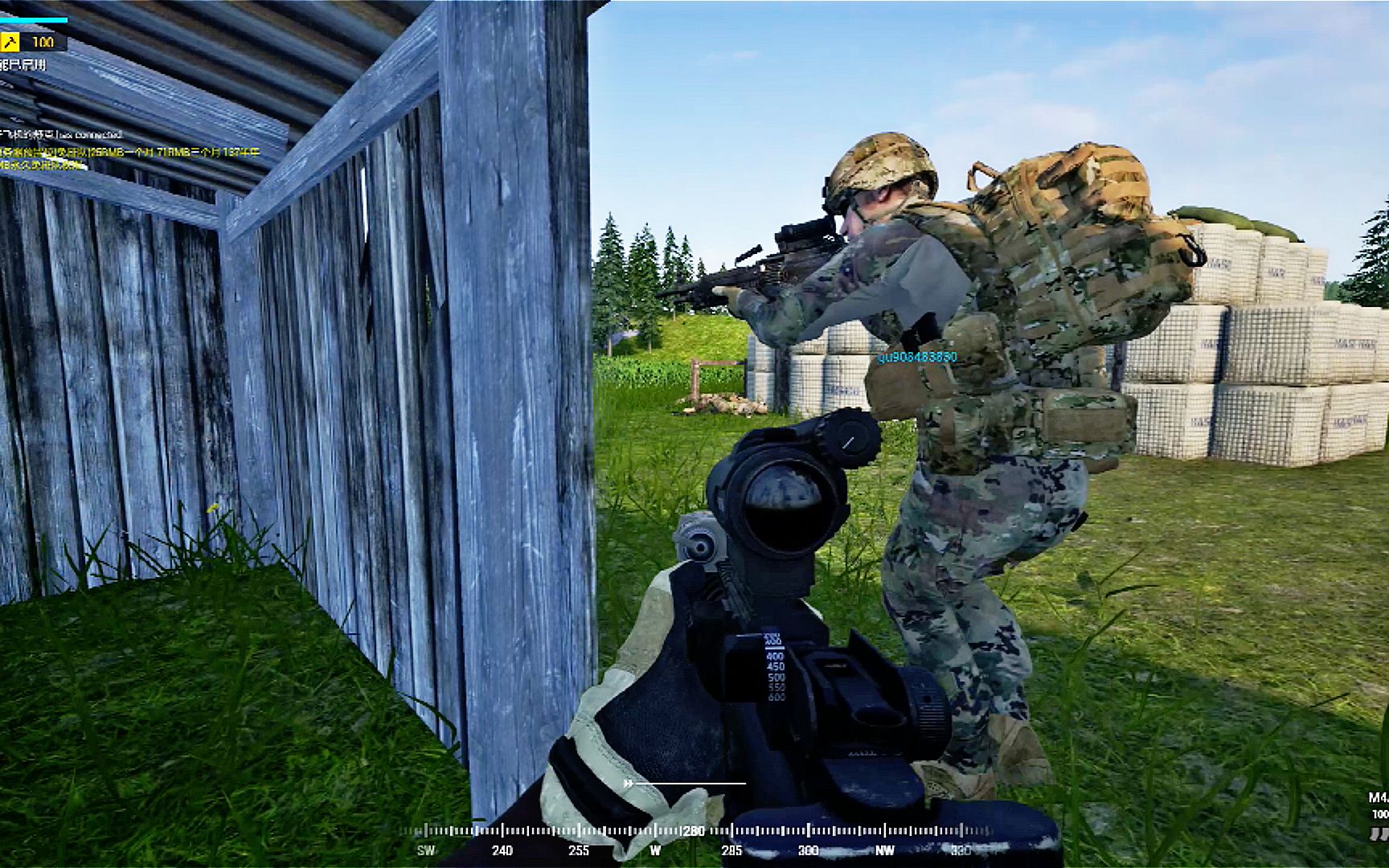 2k硬核战术小队萌新p3第一次拿人头哇哈哈