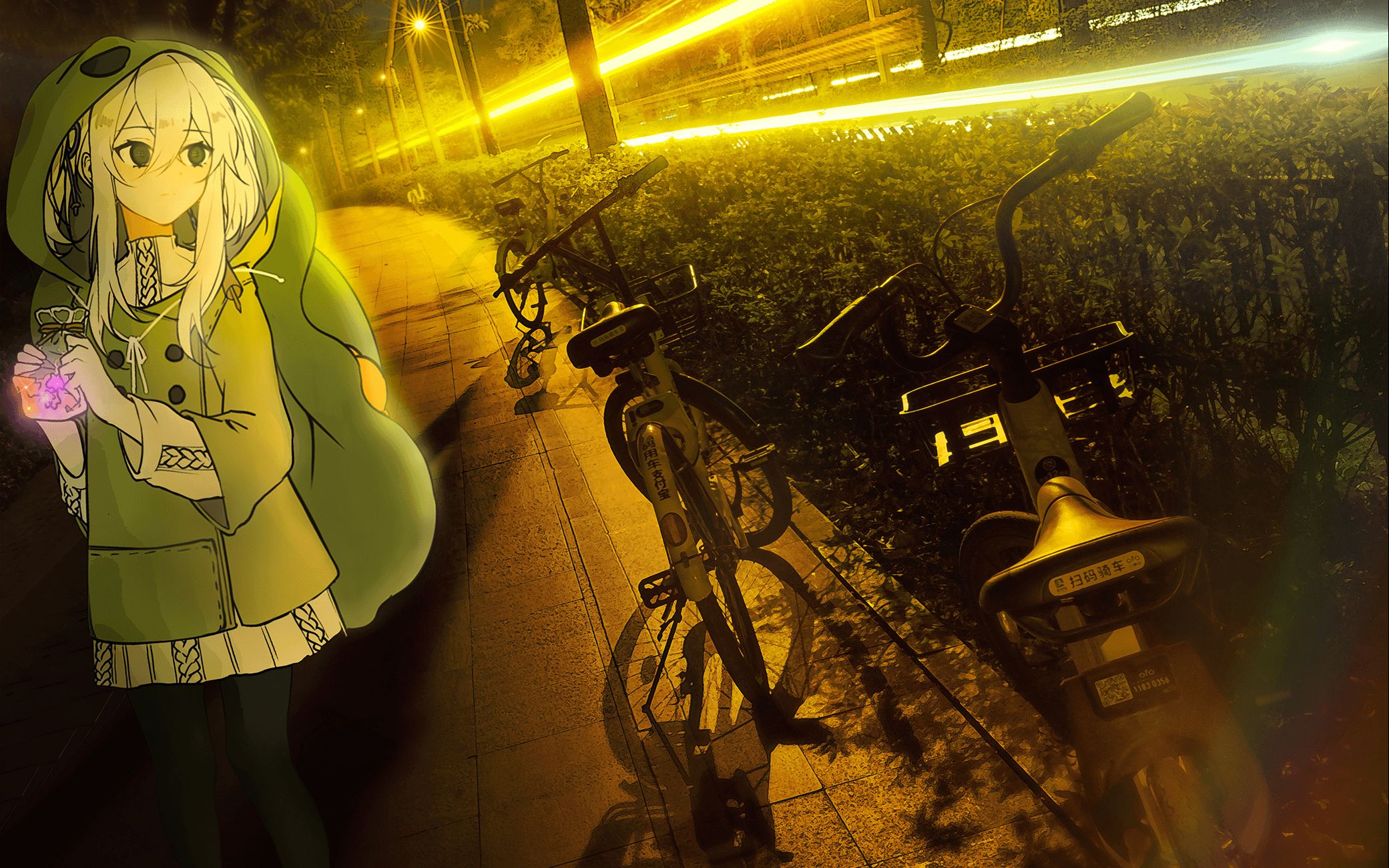 【动漫x现实】ps你家蛙崽夜行少女【京都青】