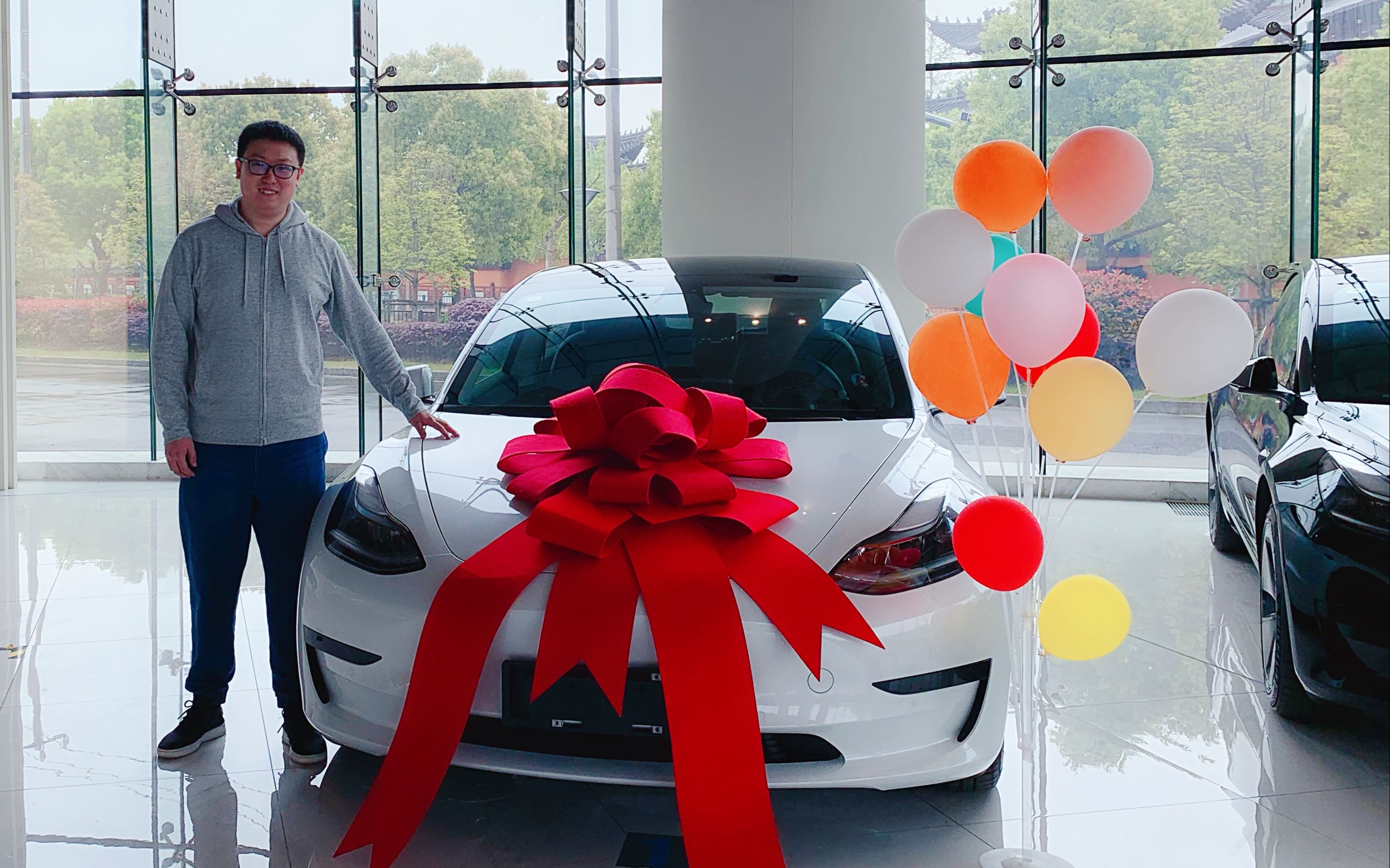 提车记 | 上海特斯拉森兰交付中心 | tesla model 3_哔哩哔哩_bili