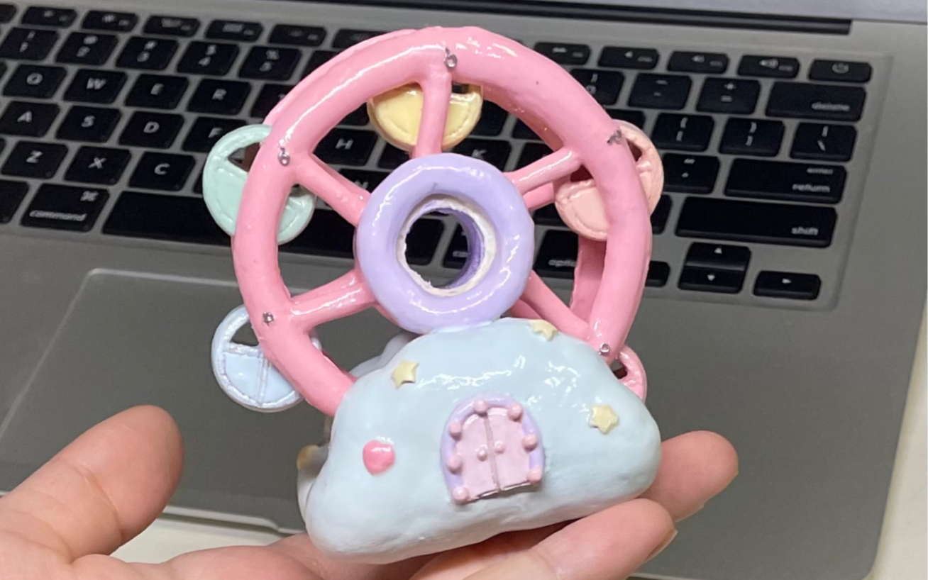 石塑粘土版摩天轮