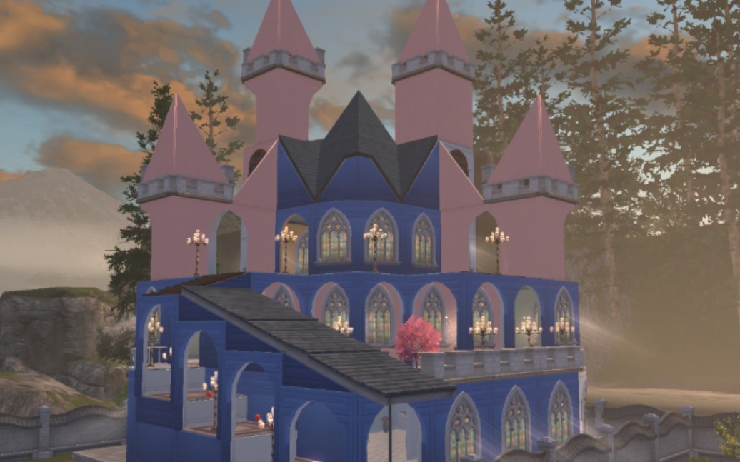 复刻【雪宝堡】《明日之后》单人地基微氪城堡内饰_哔哩哔哩 (゜-゜)