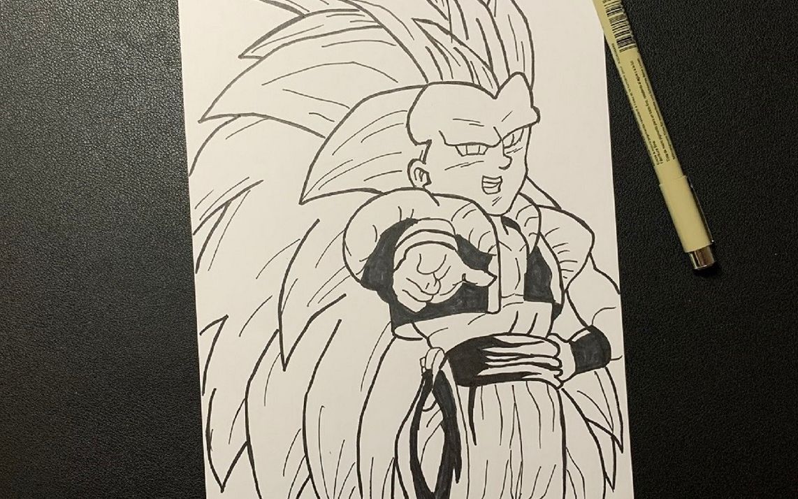 动漫角色速写 | 龙珠悟天克斯_哔哩哔哩 (゜-゜)つロ 干杯~-bilibili
