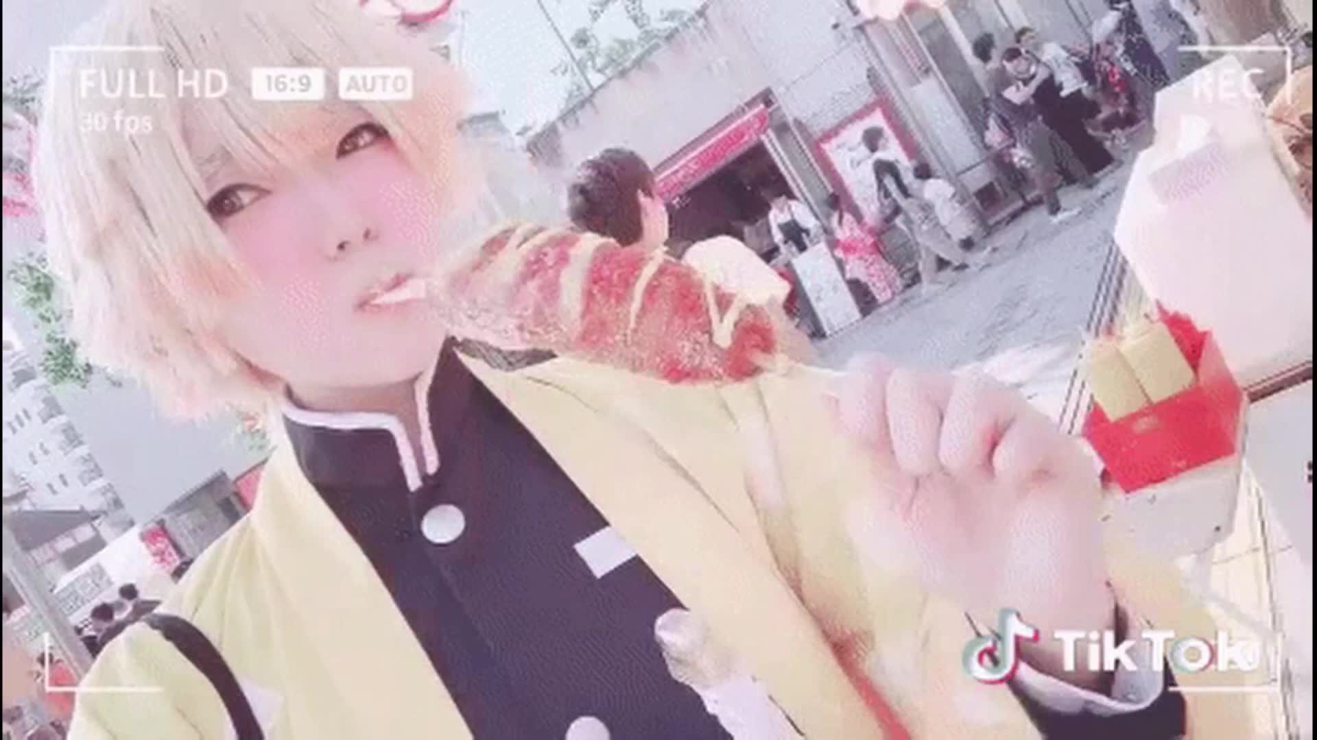 【TikTok】日本抖音鬼灭之刃伪娘cos?你喜欢的人物都在嘛哔哩哔哩bilibili