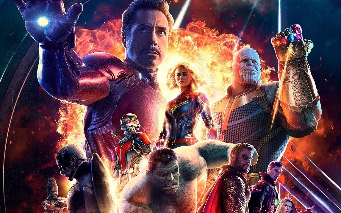 【复仇者联盟4/漫威/1080p】空前集结-终极之战结束也是开始 预示着新