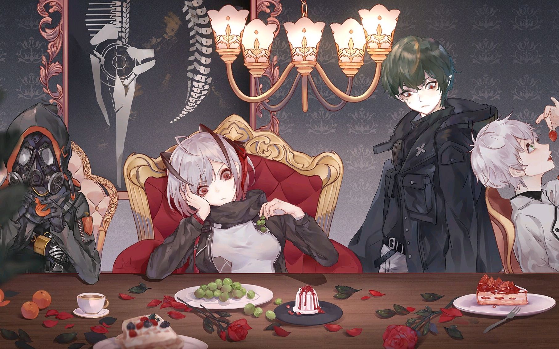 【s1mp】明日方舟生于黑夜dm-ex-3个人打法思路及演示