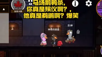 Download Video: 马场鹅鸭杀，你真是殡仪啊？，他真是鹈鹕啊？爆笑