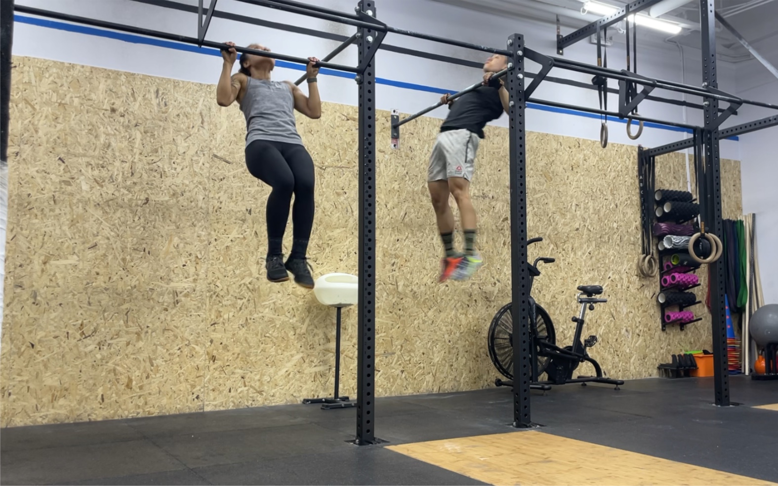 crossfit 2021.06.17 "cindy"&"mary"混合体.