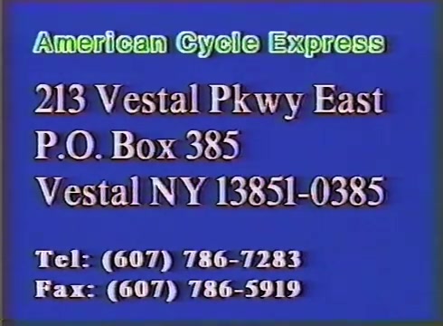 American Cycle Express Ad  20 Video Magazine 1 (1994)哔哩哔哩bilibili