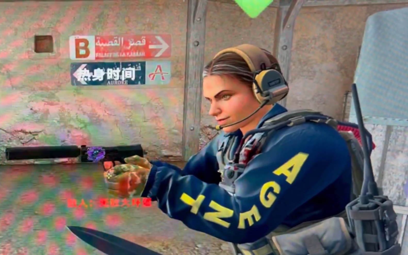 女性角色完csgo挺不容易的!