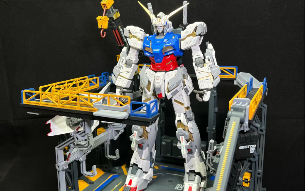 格纳库 高达地台喷涂 凝光地台