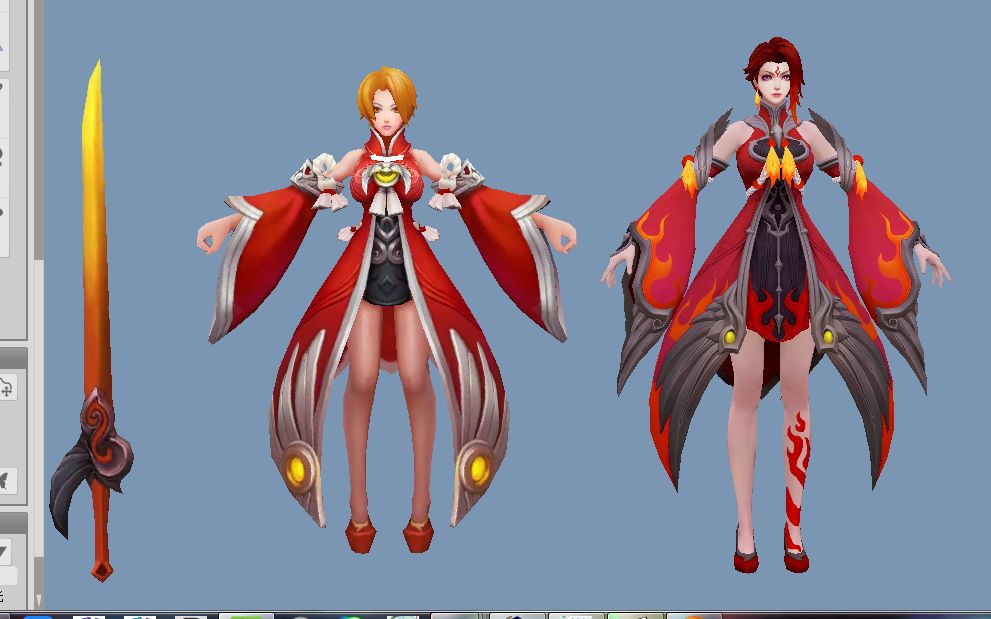 【王者荣耀】绯红之刃 新版