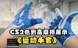 Download Video: 【4K60fps】CS2运动手套低到高磨损展示 起源2游戏实机效果