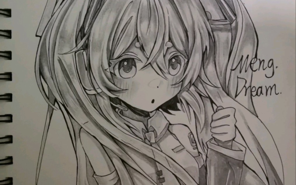 【手绘】初音未来miku