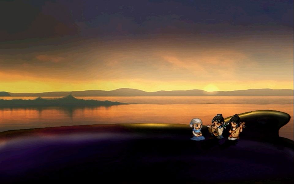 轩辕剑天之痕鲸鱼背上经典感人场景重温经典附鬼蛙