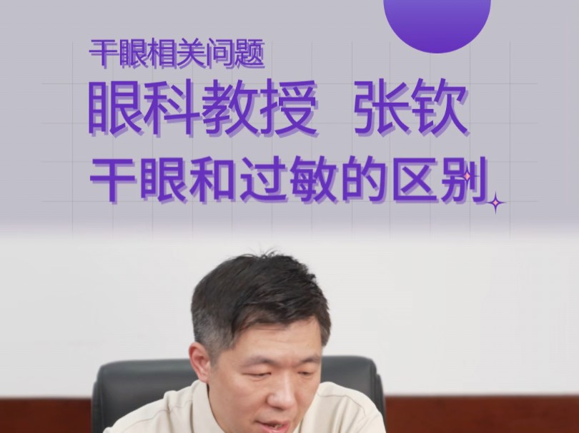 【眼科医生张钦】视频已打包,欢迎围观!