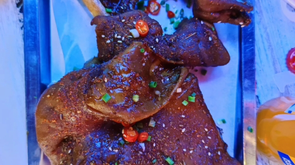 大众点评网秒杀单体验系列:京城阁南门涮羊肉的烤羊头 羊蹄套餐