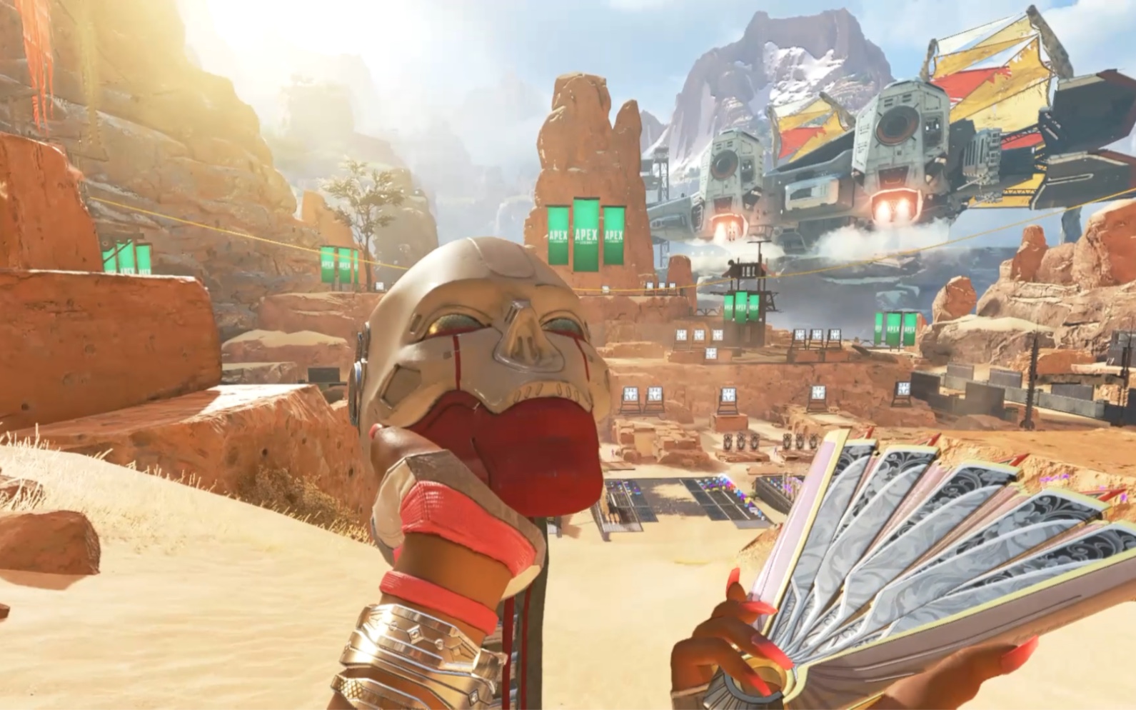 steam主机fps游戏apex英雄罗芭传家宝扇子展示