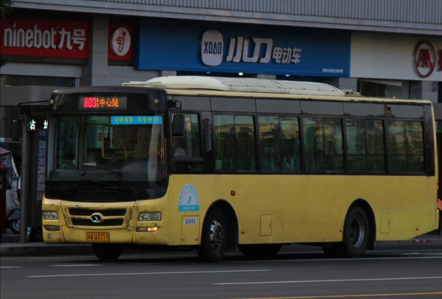 【川a-成都】烂车配烂线 成都公交803路(双流客运中心→地铁华兴站)
