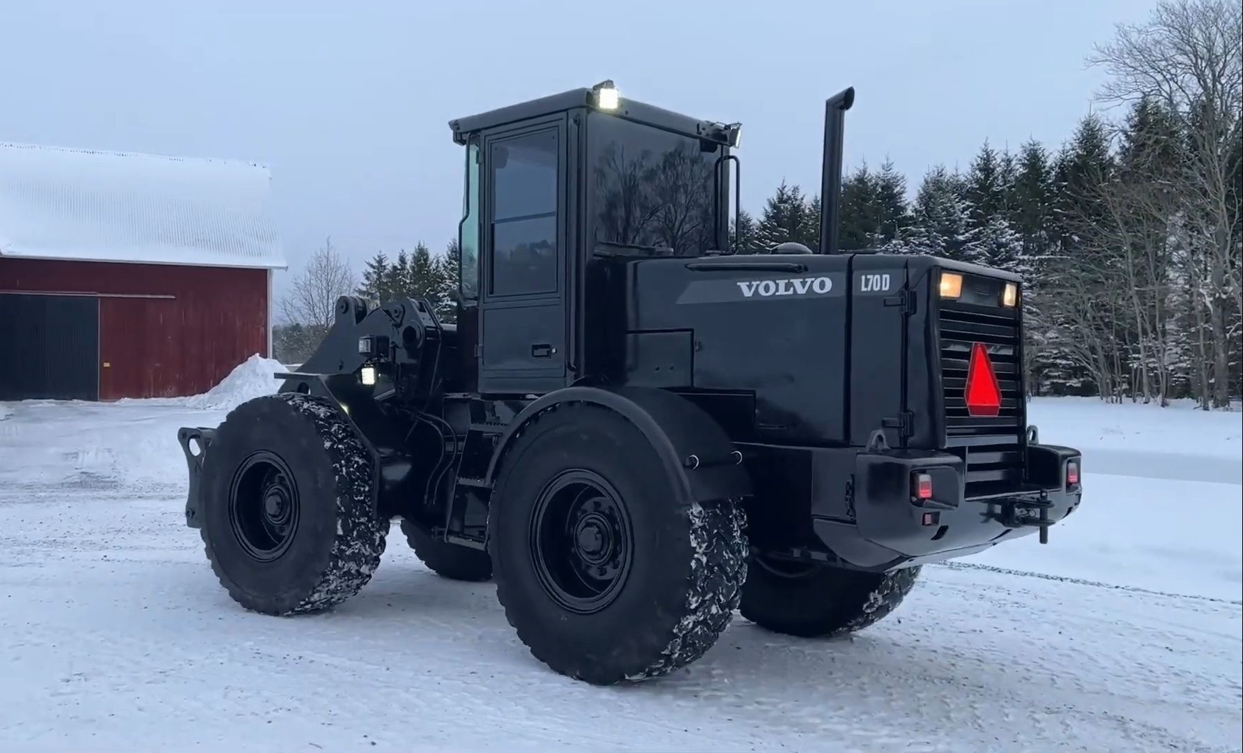 沃尔沃l70d装载机展示