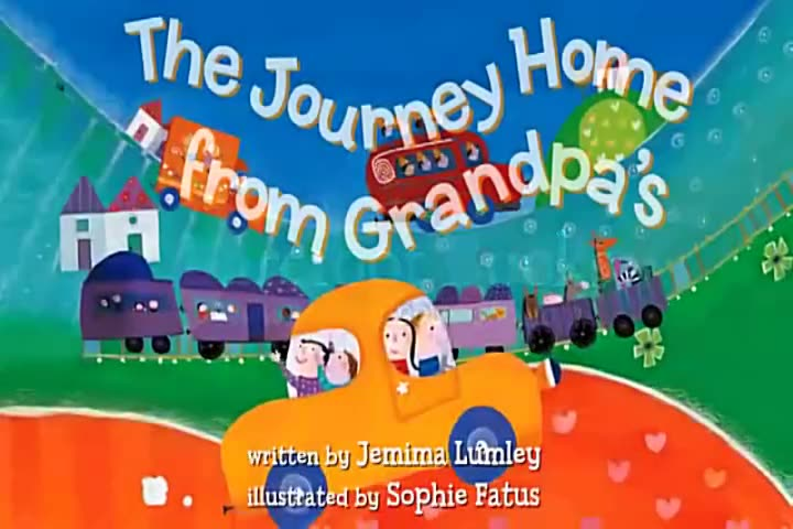 B7 The Journey Home from Grandpa's音声絵本 Kids Book Read