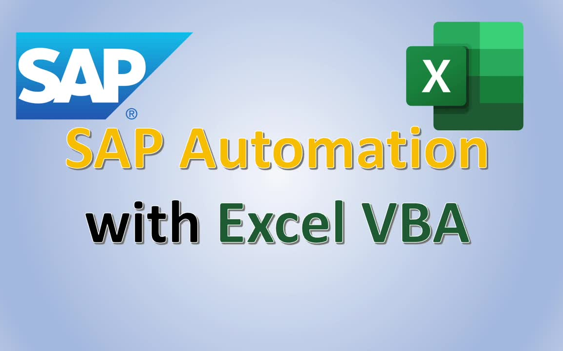 (VBA+SAP GUI Scripting)自动提取SAP数据到Excel哔哩哔哩bilibili