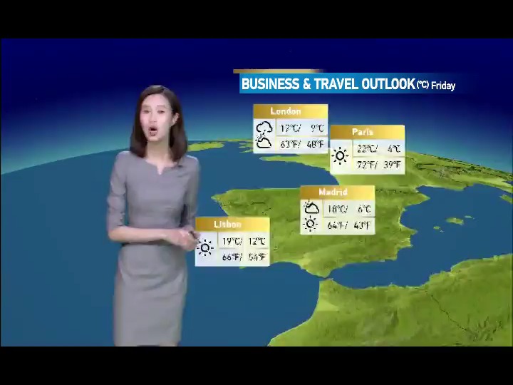 cgtn天气预报 20180504