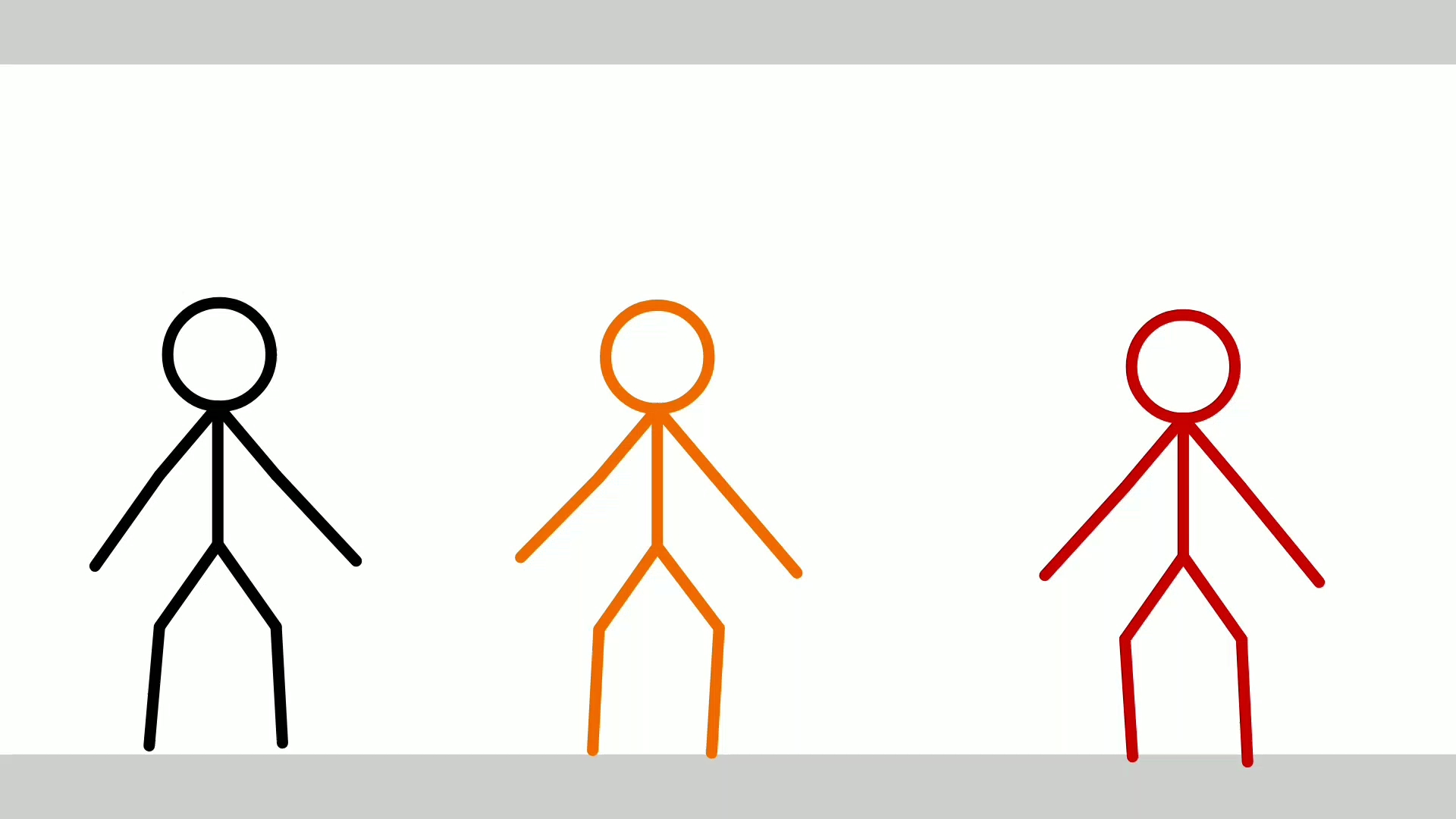 火柴人跳科目三,嘿嘿!