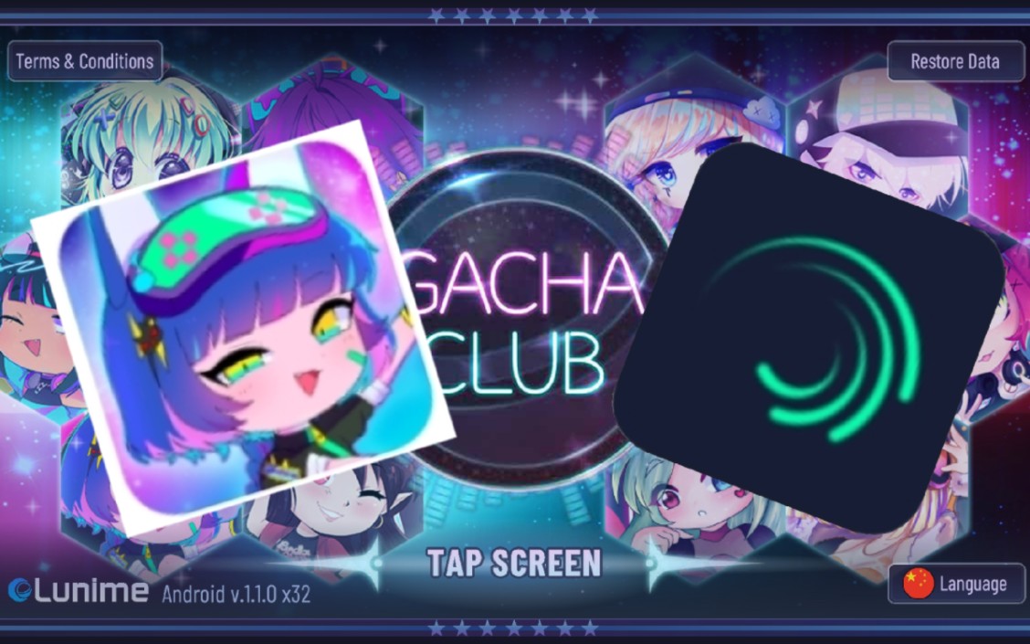 [图]【Gacha Club】Alight Motion基础+点头+眨眼 骨骼教程