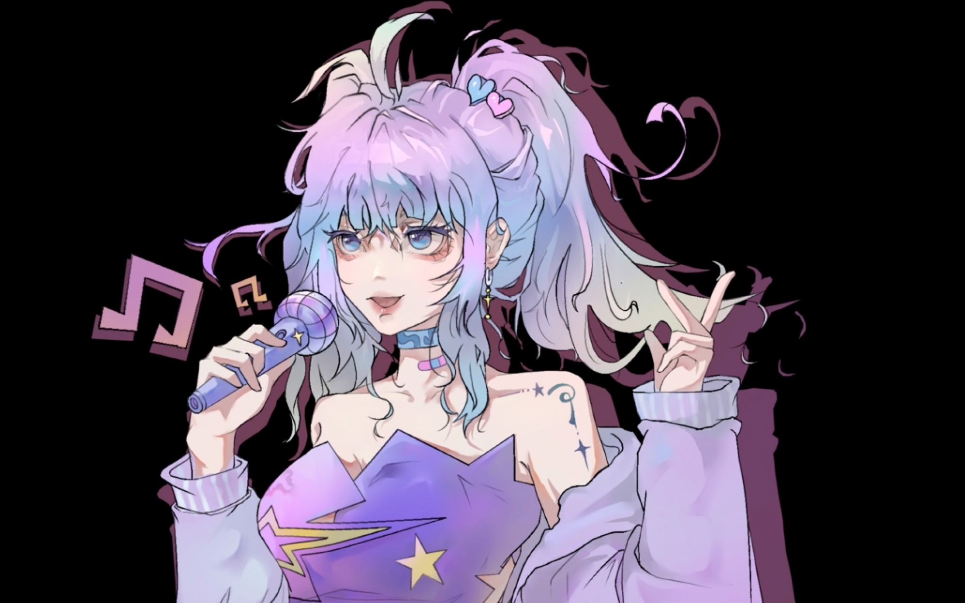 主唱大人曜星"我会记住,在舞台的每一分每一秒"