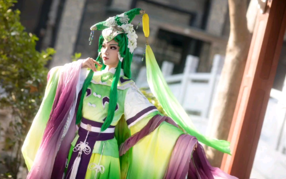 霹雳布袋戏 青霜台cos 叹朝夕 终随云烟过眼去.