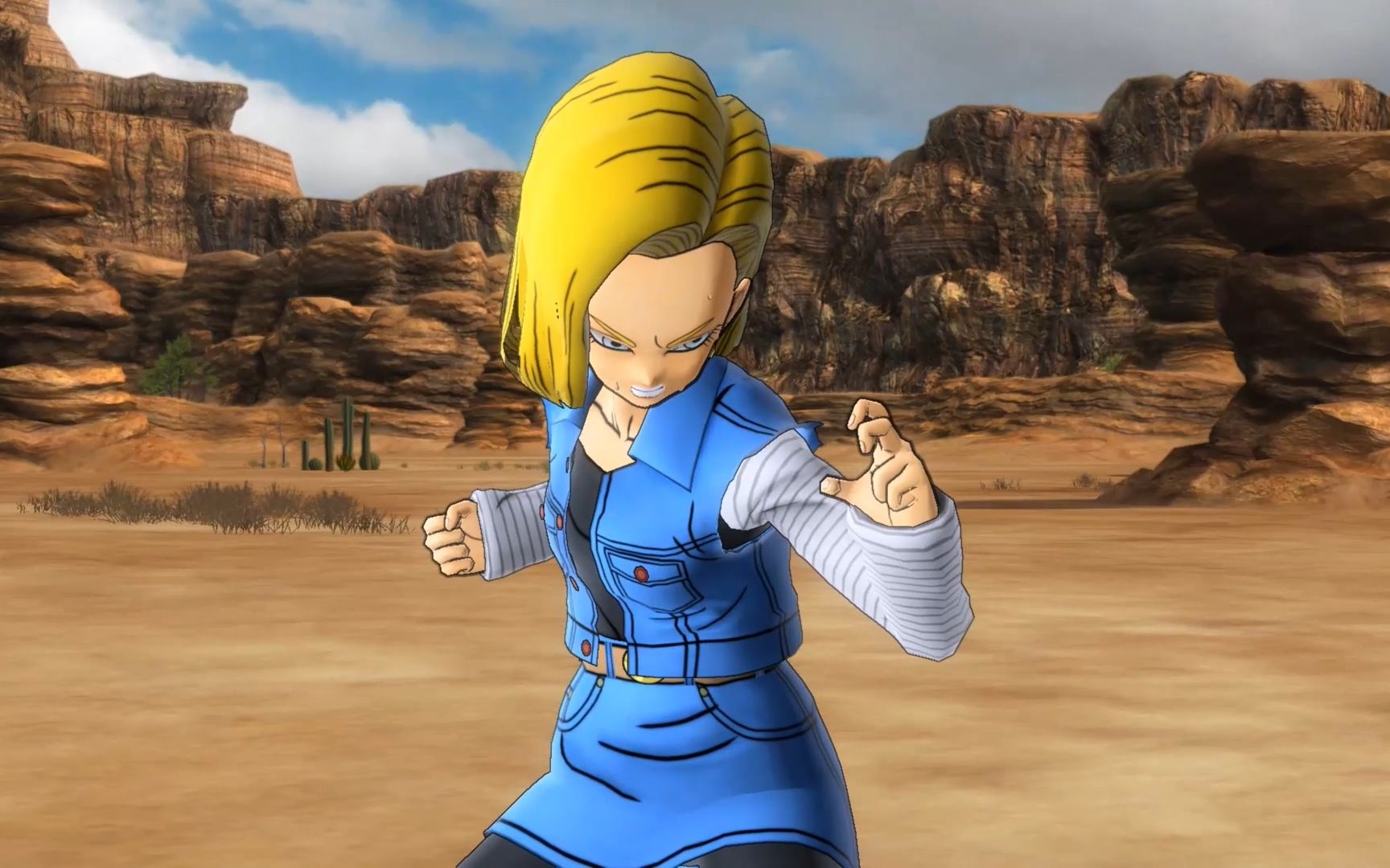 龙珠:沙鲁肚子饿了,18号赶紧逃呀