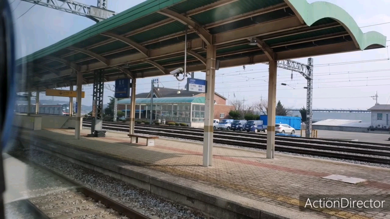 【韩国铁道】湖南线木槿花号 一老→梦滩 侧方展望 pov_哔哩哔哩_bili