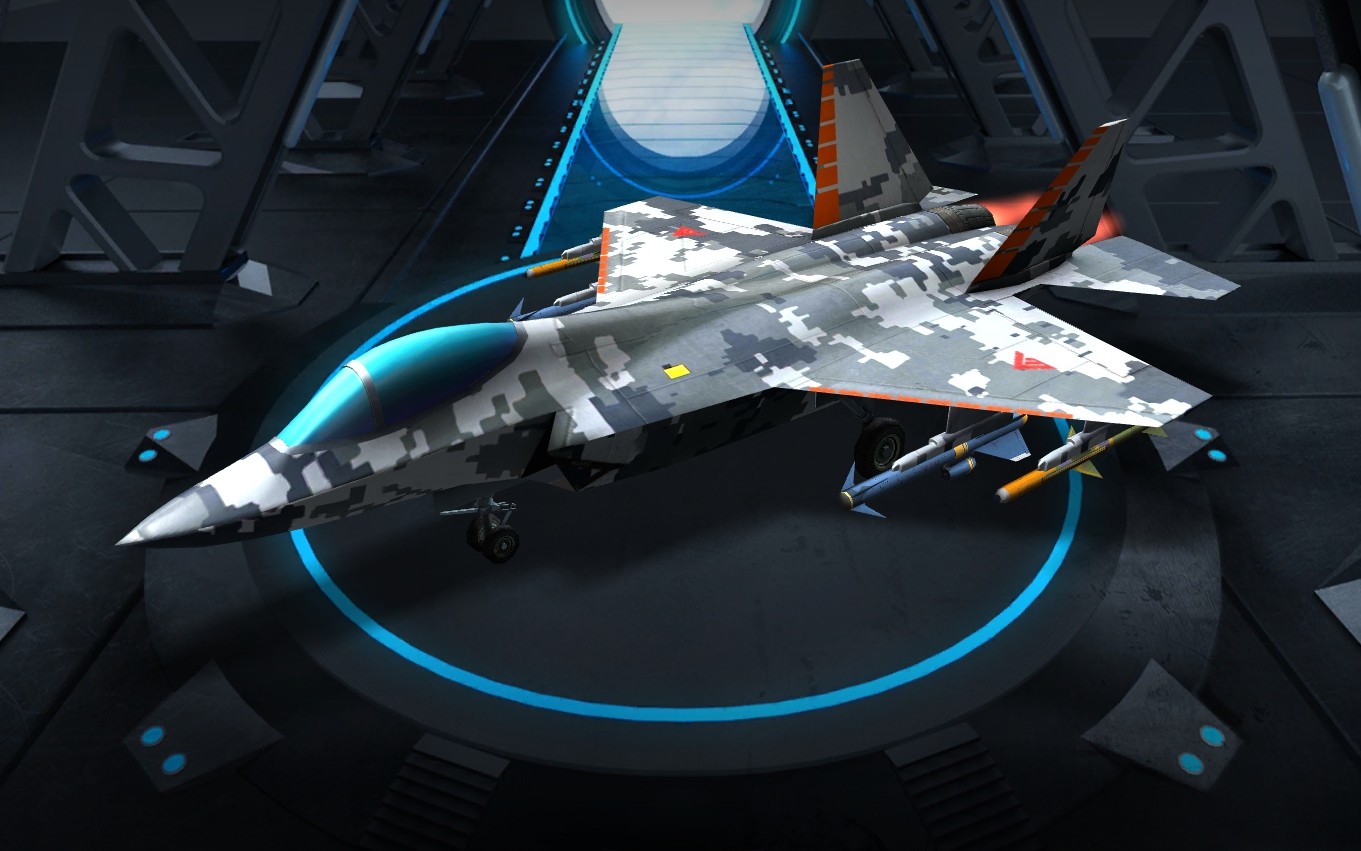 《现代空战3d》fc-31 鹘鹰 战斗机