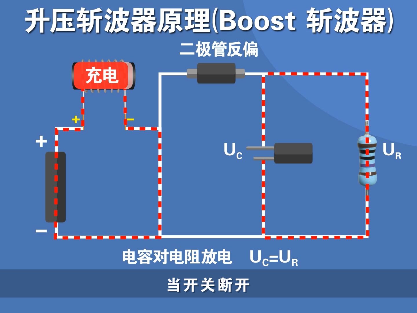 凡亿电子电路基础原理知识入门讲解之升压斩波器工作原理哔哩哔哩bilibili