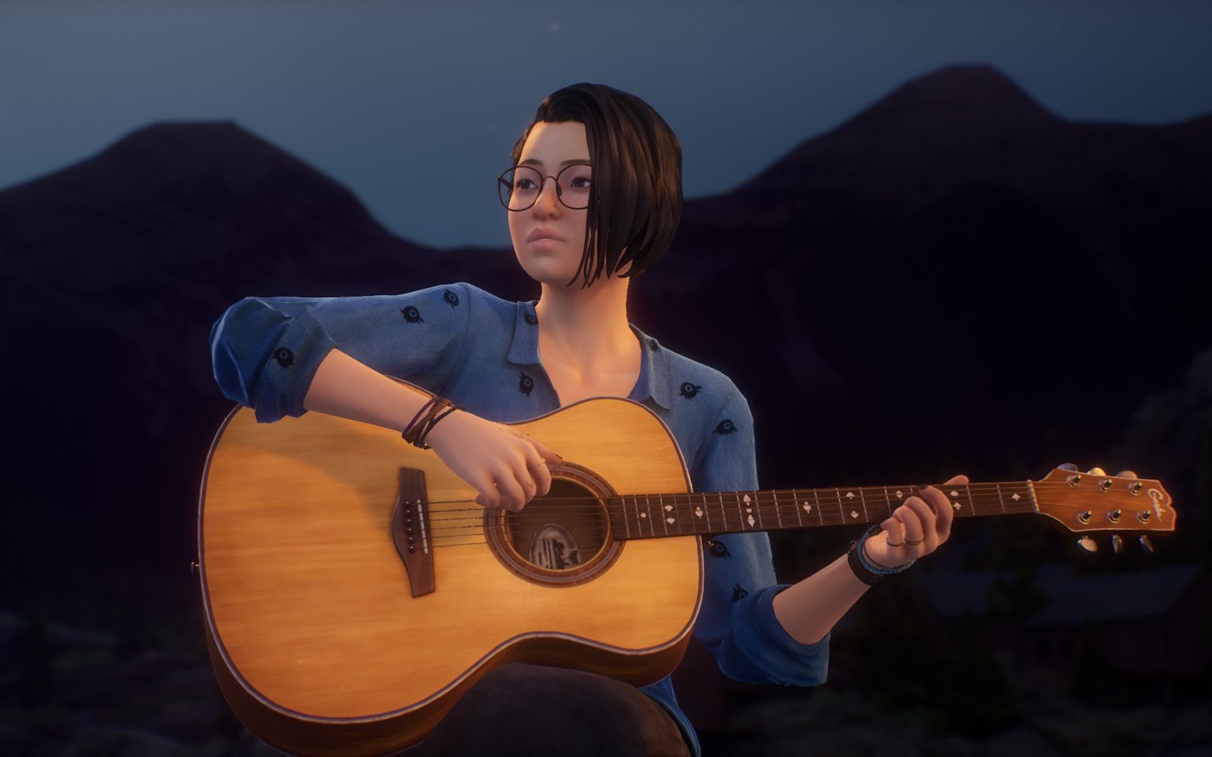 【奇异人生本色】alex弹吉他(creep & blister in the sun)_单机游戏