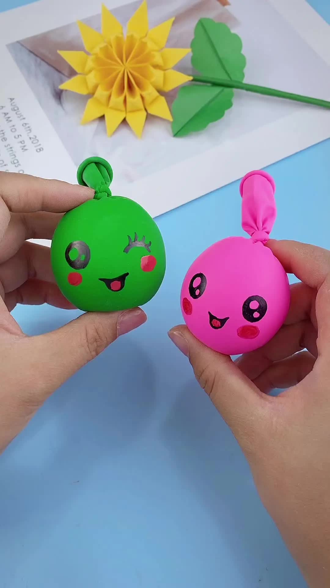 亲子手工 #解压手工#自制玩具 #手工diy