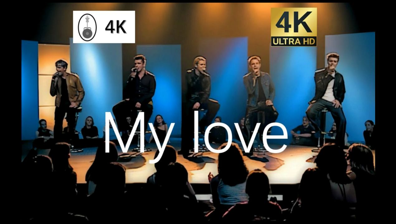 [图]【4K修复！多少人的青春？】My Love (Live Coast to Coast) - 西城男孩Westlife