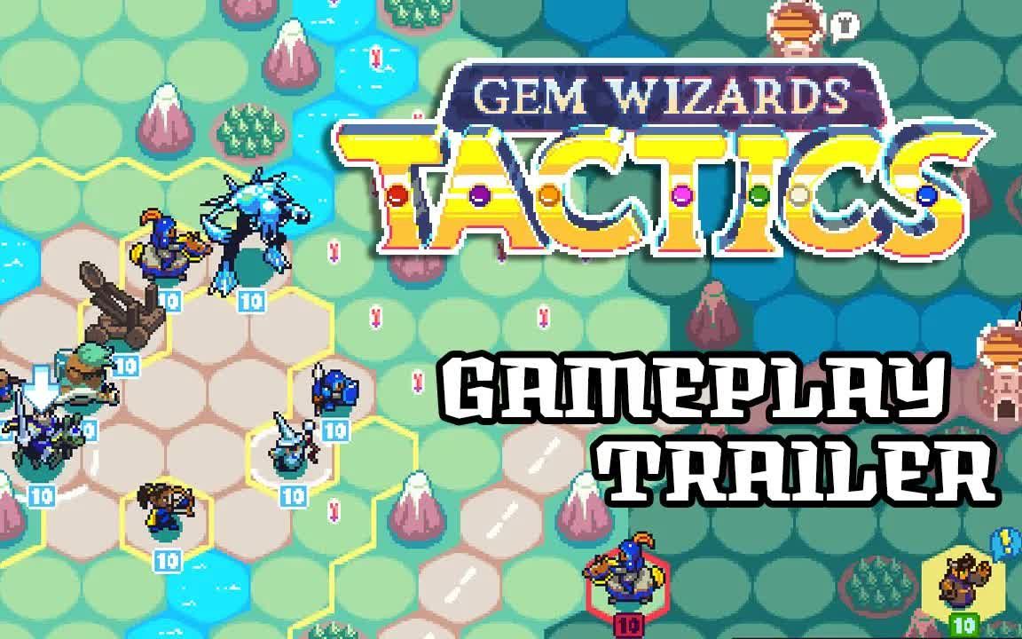 [图]【2月新游】《Gem Wizards Tactics》/回合策略/2月16日/ Keith Burgun Games/STEAM