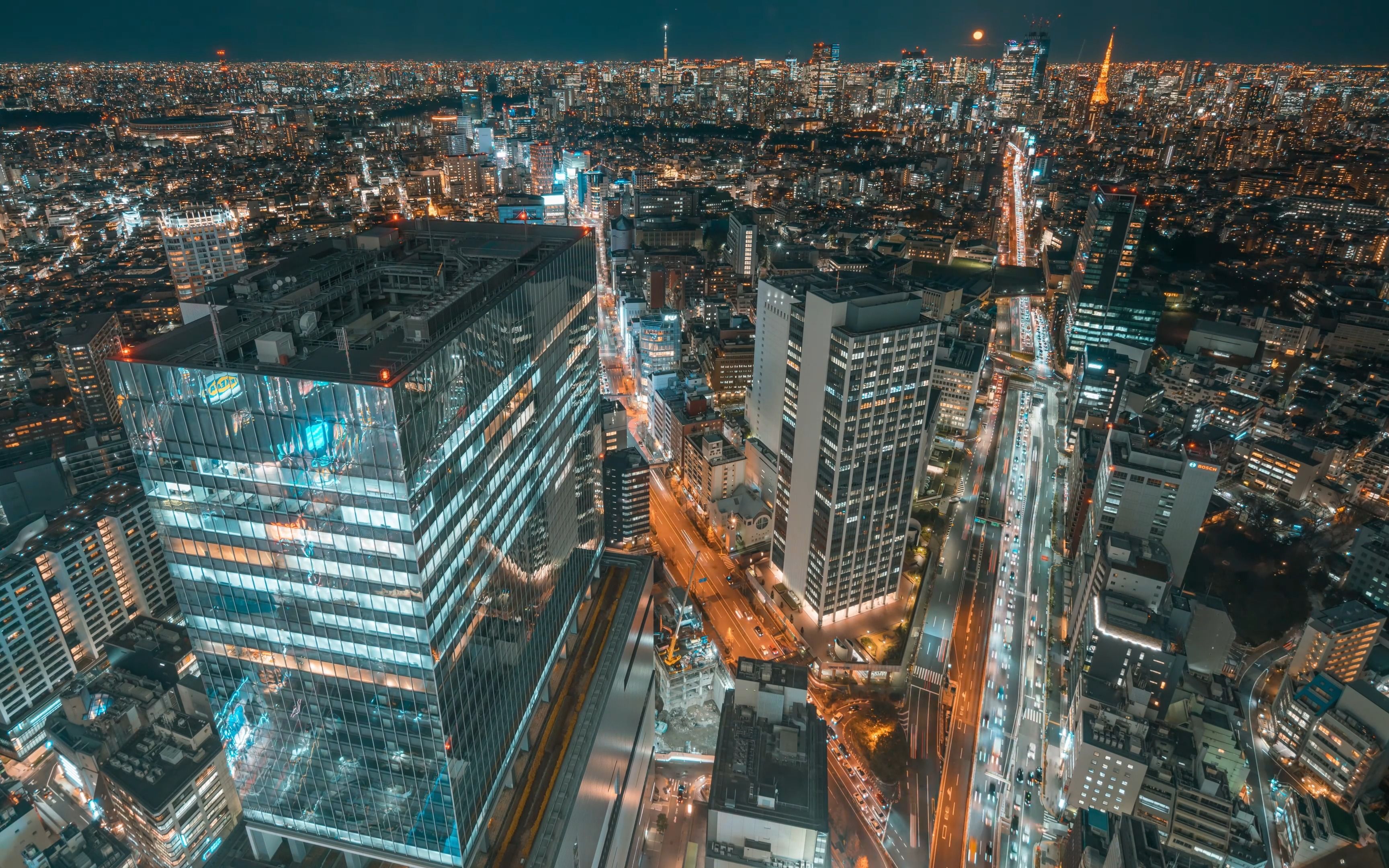 【4k】东京 | tokyo ,—— 走进这座世界级大都市,一望无际震撼双眼