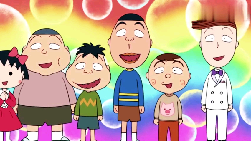 樱桃小丸子之城崎同学穿着漂亮裙子闪亮出场好漂亮哦_哔哩哔哩_bili