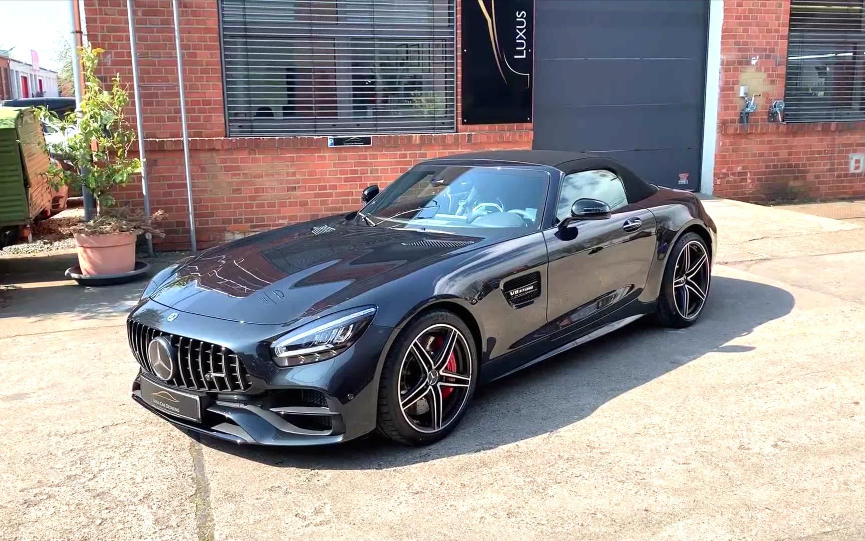 一副按耐不住想跑的样子,实拍奔驰amg gtc!_哔哩哔哩_bilibili