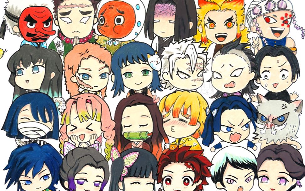 【彩铅手绘】7小时画个全家福.