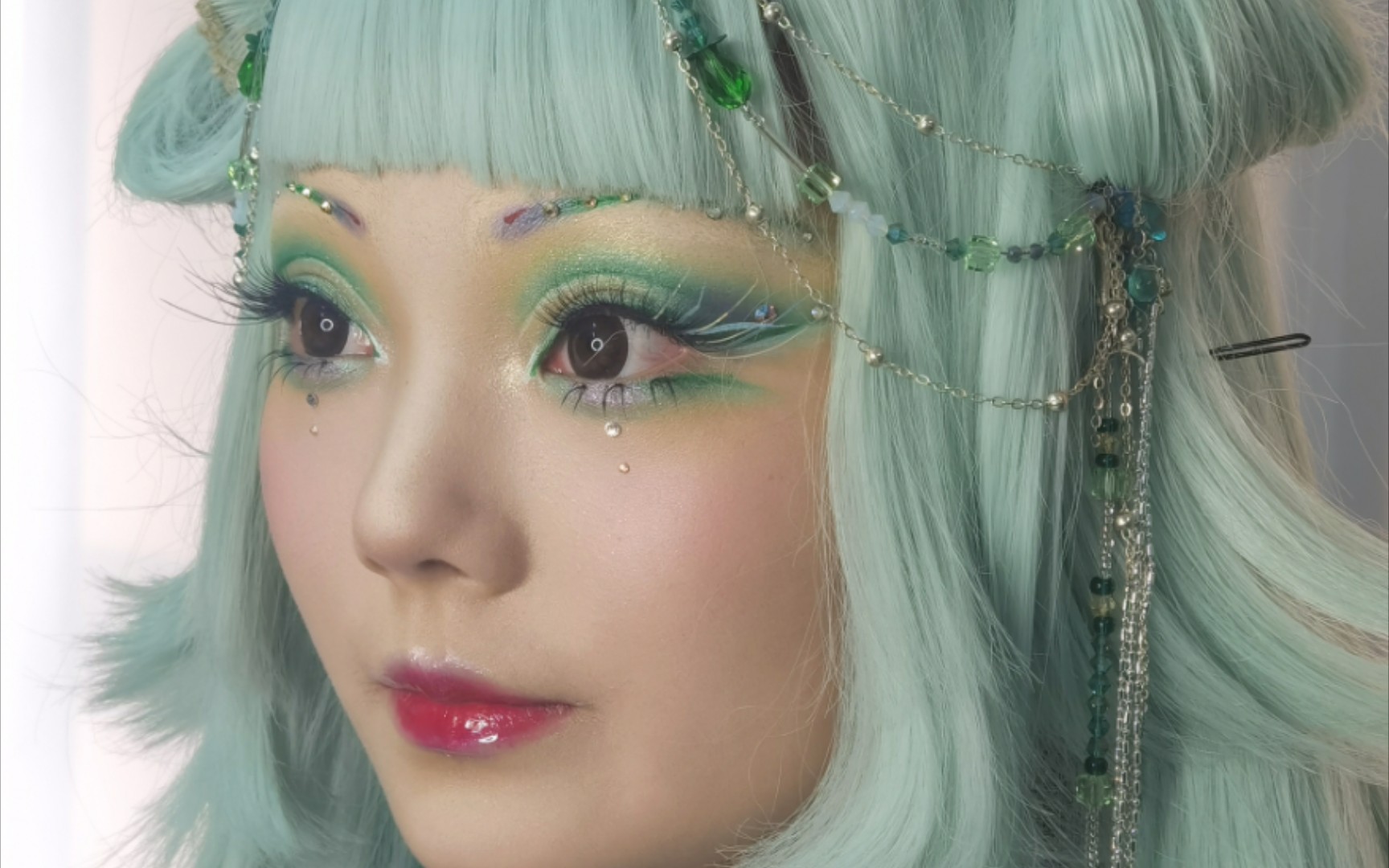 山海经神鸟之青鸾仿妆