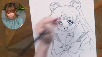 插画 中川翔子尝试画了全彩的美少女战士大集合 美少女战士 Sailor Moon 哔哩哔哩 Bilibili
