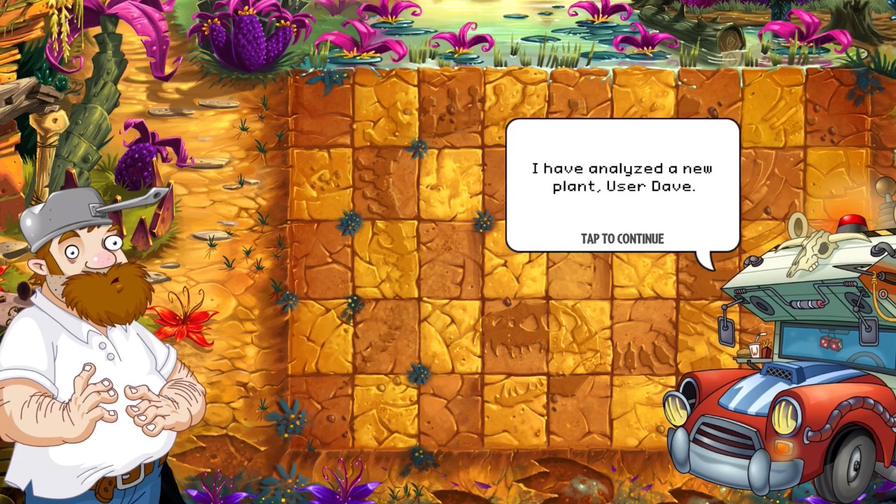 植物大战僵尸2国际版侏罗纪沼泽流程8