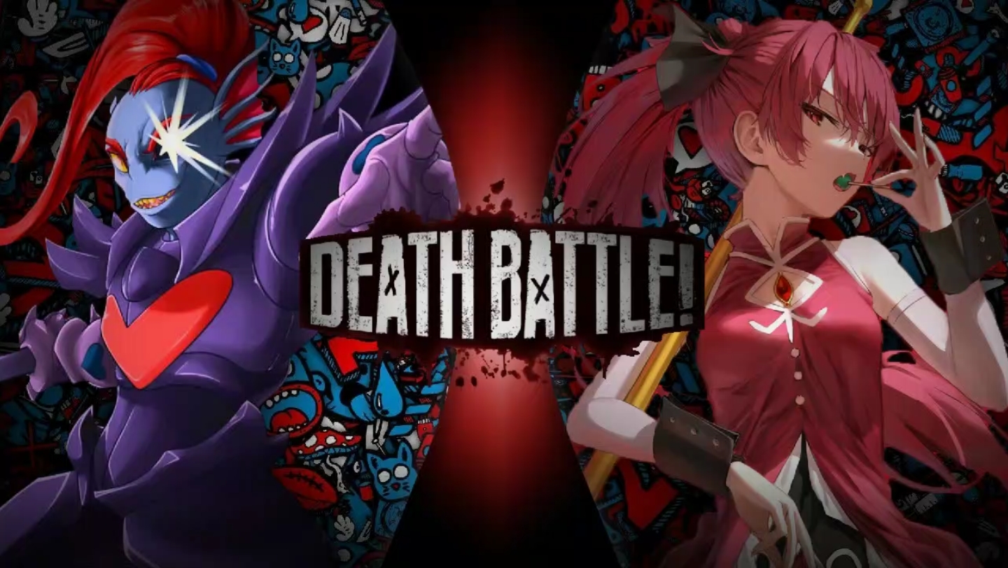 【自制】不死之枪士 安黛因VS佐仓杏子 death battle 同人音乐(传说之下VS魔法少女小圆)哔哩哔哩bilibili