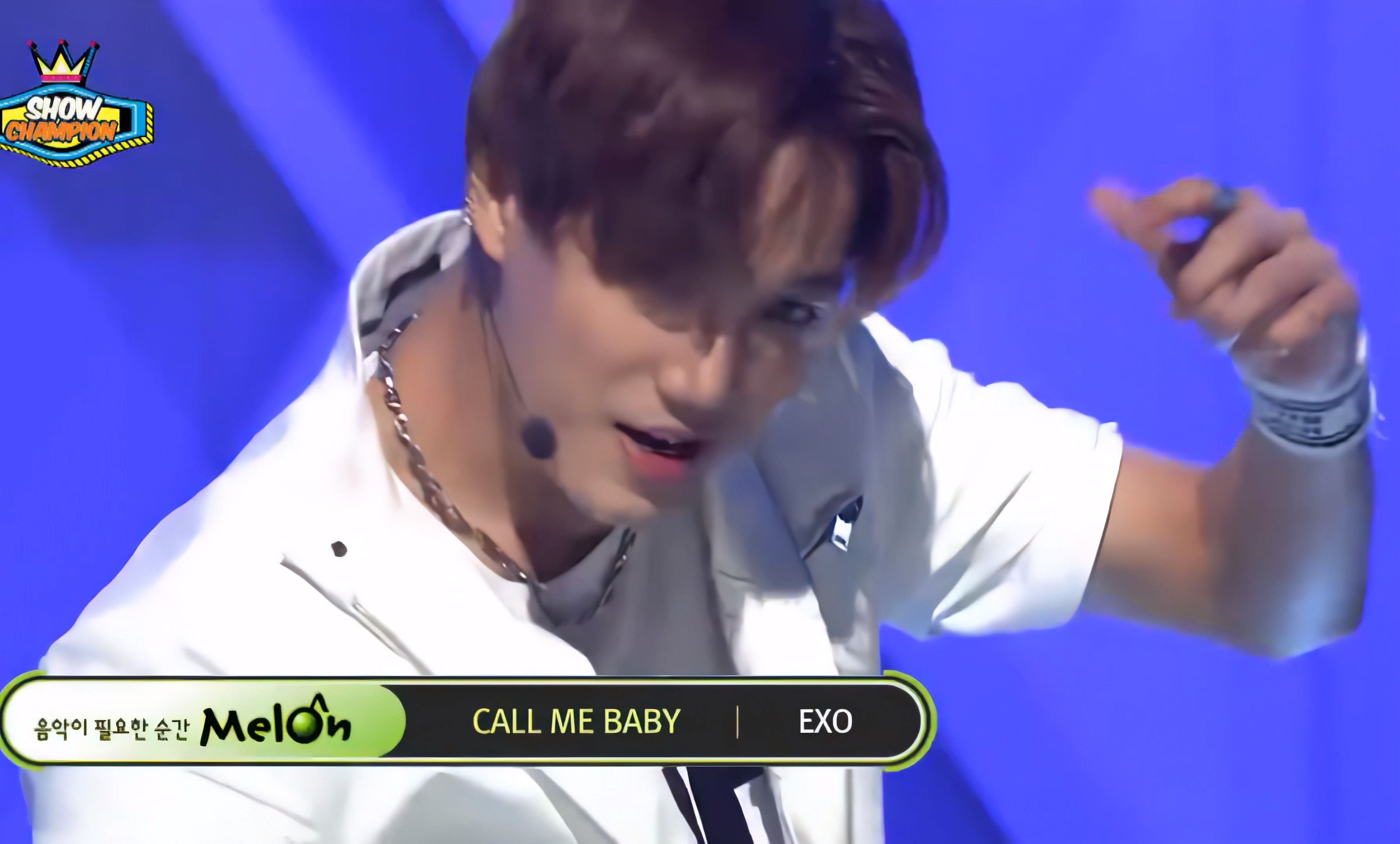 4k call me baby-exo 150415冠军秀