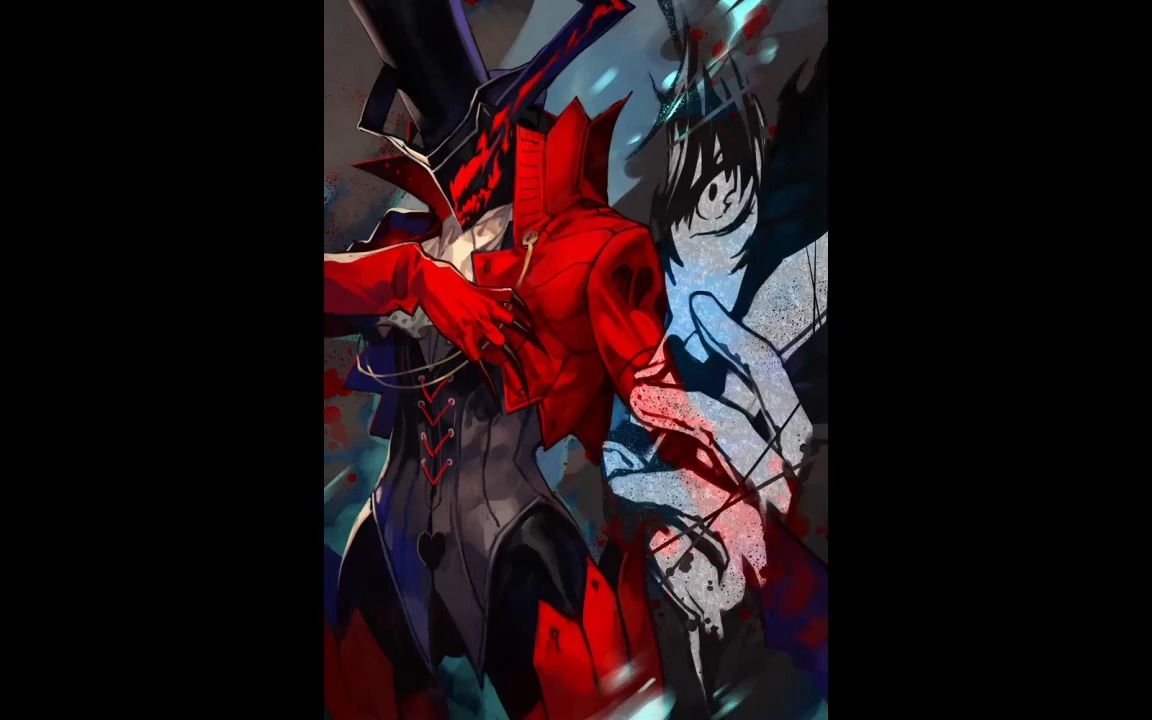 女神异闻录5亚森绘画过程 hungryclicker